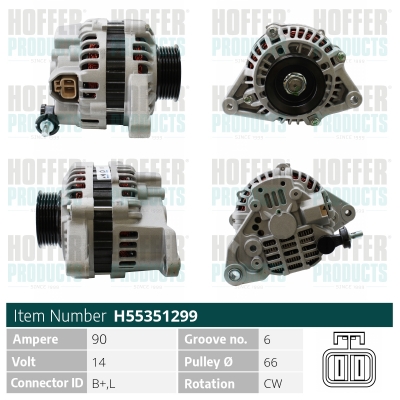 HOFFER Generátor H55351299_HOF