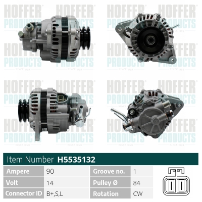 HOFFER Generátor H5535132_HOF