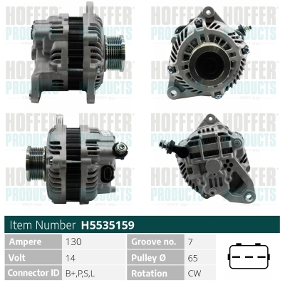 HOFFER Generátor H5535159_HOF