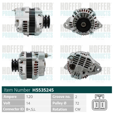 HOFFER Generátor H5535245_HOF