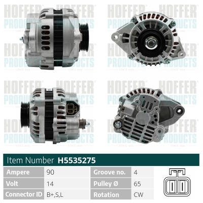 HOFFER Generátor H5535275_HOF