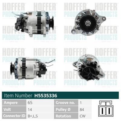 HOFFER Generátor H5535336_HOF