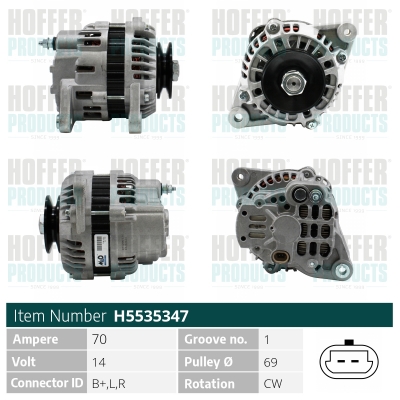 HOFFER Generátor H5535347_HOF