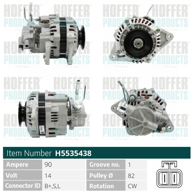 HOFFER Generátor H5535438_HOF