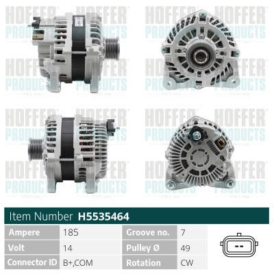 HOFFER Generátor H5535464_HOF