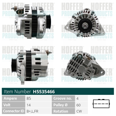 HOFFER Generátor H5535466_HOF