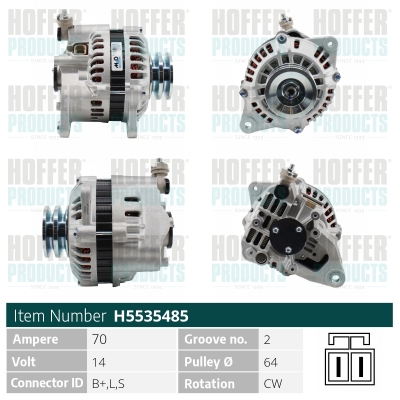 HOFFER Generátor H5535485_HOF