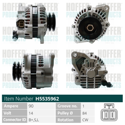 HOFFER Generátor H5535962_HOF