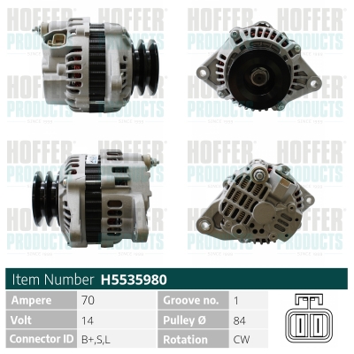 HOFFER Generátor H5535980_HOF