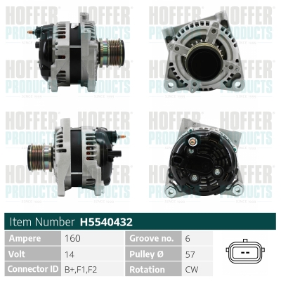 HOFFER Generátor H5540432_HOF