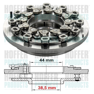 HOFFER Tömítéskészlet, turbofeltöltő 6500598_HOF