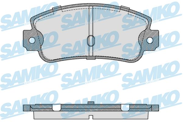 SAMKO Hátsó fékbetét 5SP106_SAMKO