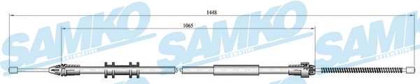 SAMKO Kézifék bowden C0702B_SAMKO