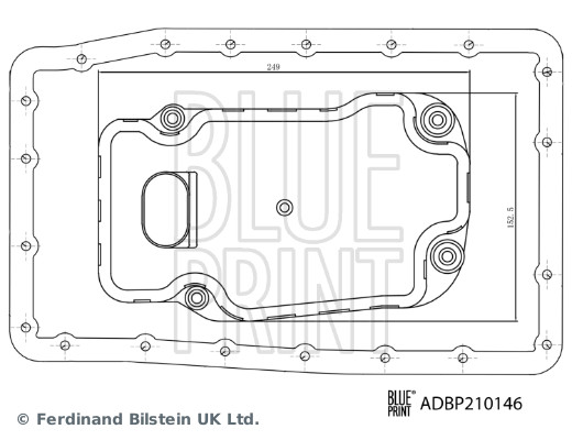 BLUE PRINT Szűrő, automataváltó ADBP210146_BLP