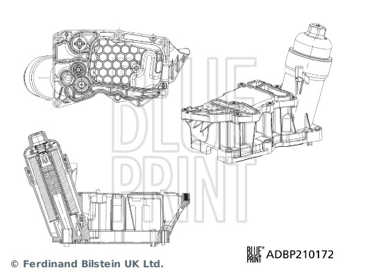 BLUE PRINT Olajszűrőház ADBP210172_BLP