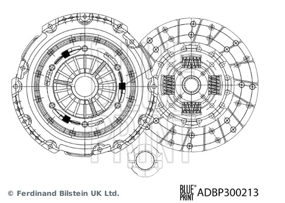 BLUE PRINT Kuplungszett ADBP300213_BLP