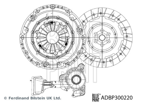 BLUE PRINT Kuplungszett ADBP300220_BLP