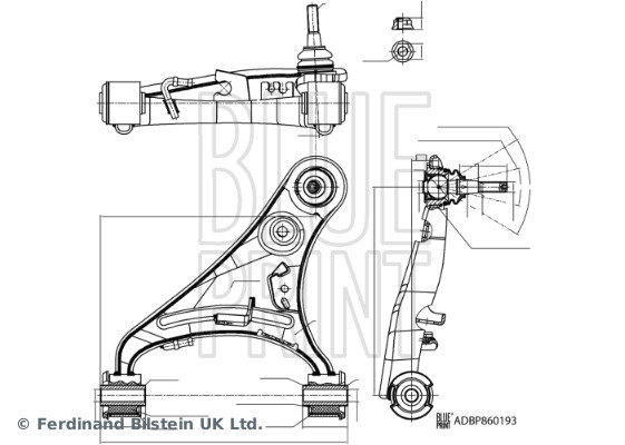 BLUE PRINT Lengőkar ADBP860193_BLP