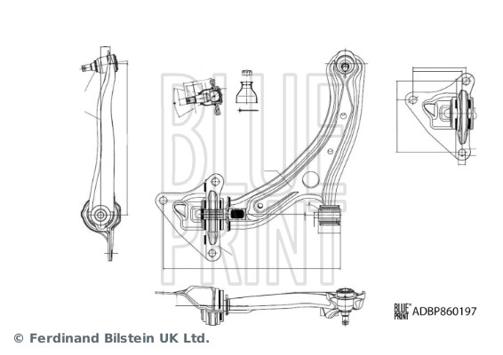 BLUE PRINT Lengőkar ADBP860197_BLP