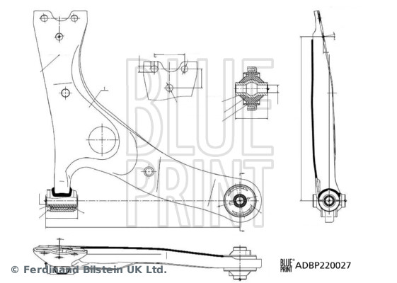 BLUE PRINT Lengőkar ADBP860200_BLP