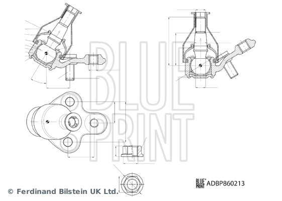 BLUE PRINT Gömbfej ADBP860213_BLP