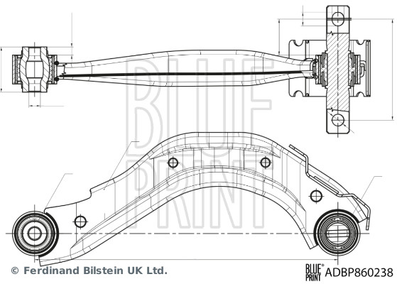 BLUE PRINT Lengőkar ADBP860238_BLP