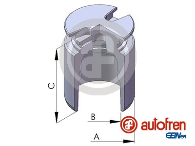 AUTOFREN Féknyereg dugattyú D025102_AFREN