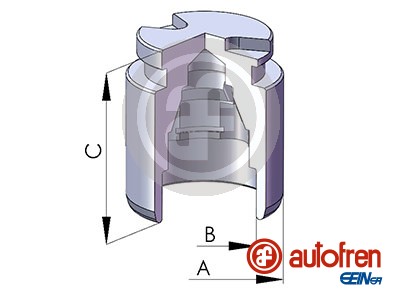 AUTOFREN Féknyereg dugattyú D025115_AFREN