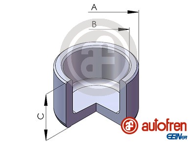 AUTOFREN Féknyereg dugattyú D025130_AFREN