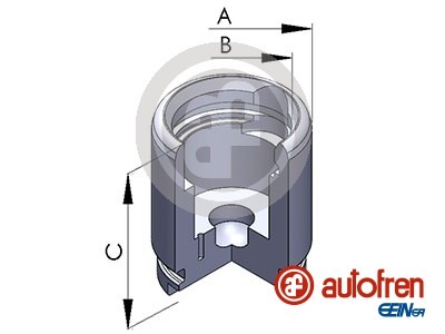 AUTOFREN Féknyereg dugattyú D025257_AFREN