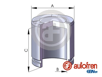 AUTOFREN Féknyereg dugattyú D025287_AFREN