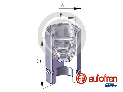 AUTOFREN Féknyereg dugattyú D025522_AFREN