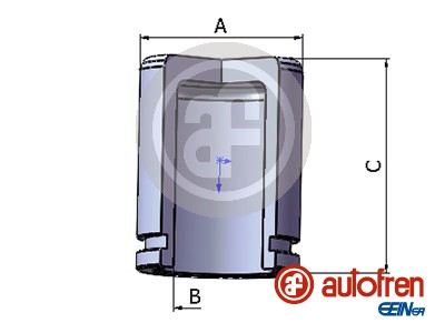 AUTOFREN Féknyereg dugattyú D025546_AFREN