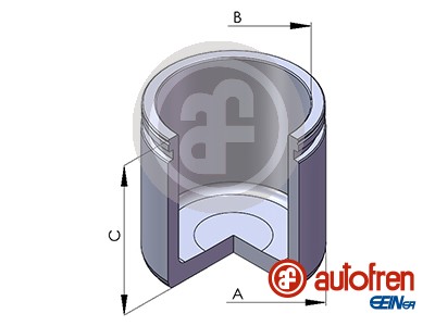 AUTOFREN Féknyereg dugattyú D02555_AFREN