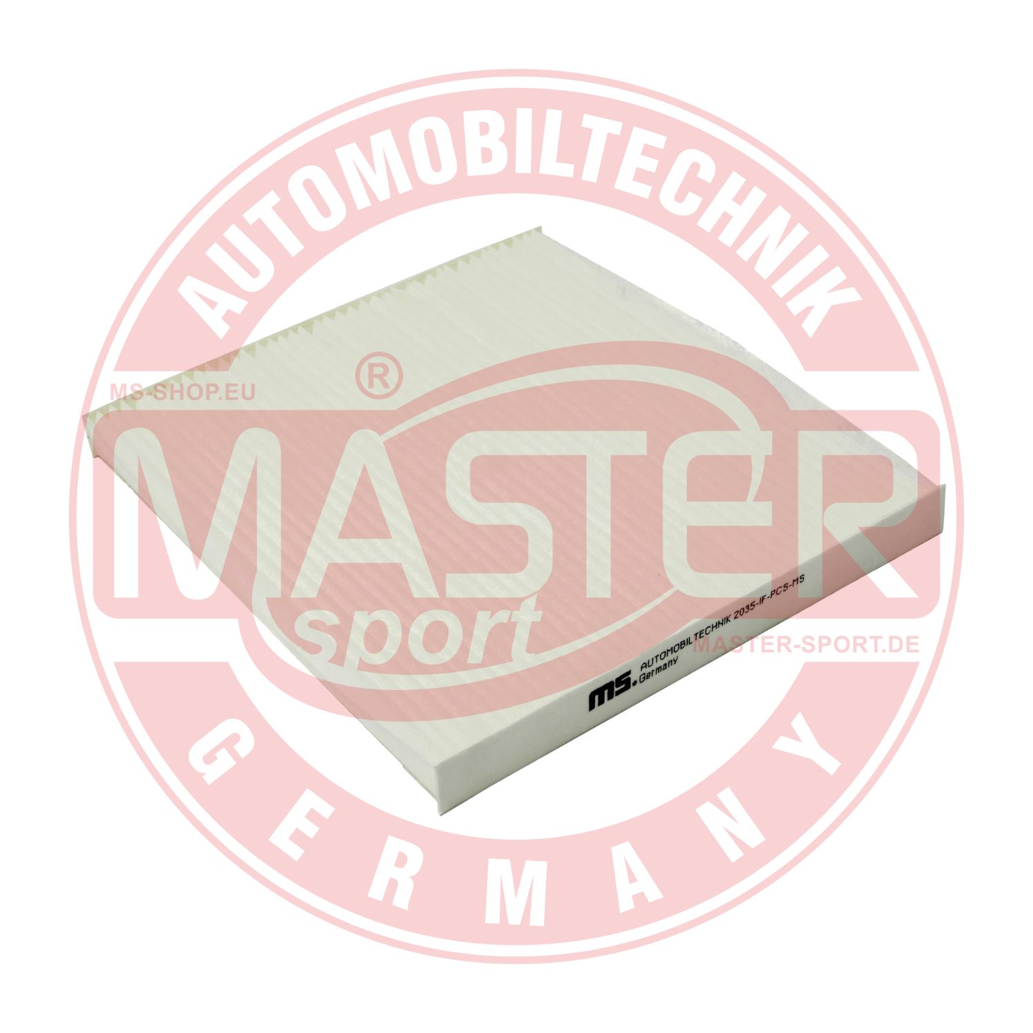 MASTER SPORT Pollenszűrő 2035-IF-PCS-MS_MS