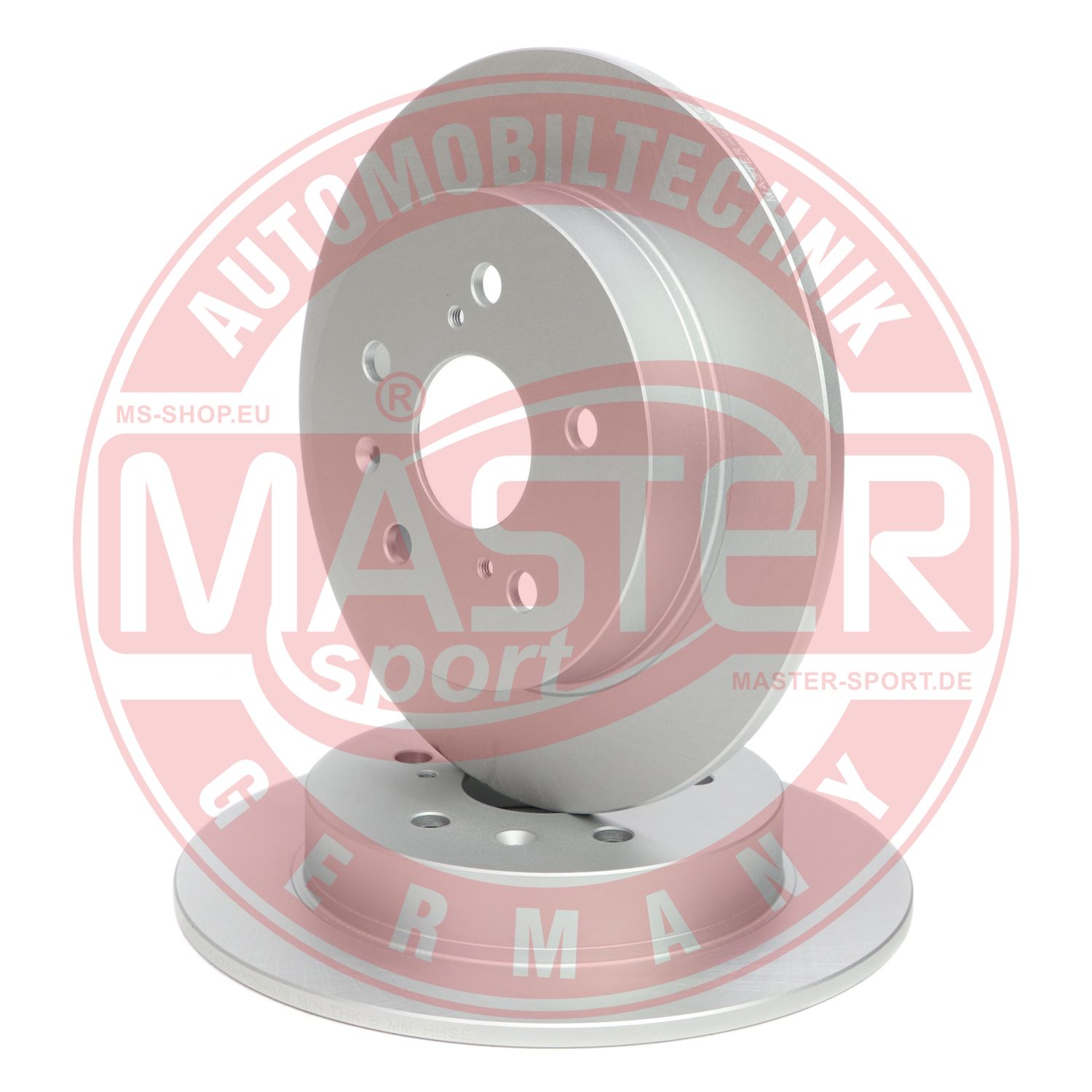 MASTER SPORT Hátsó féktárcsa 24010901671-SET-MS_MS