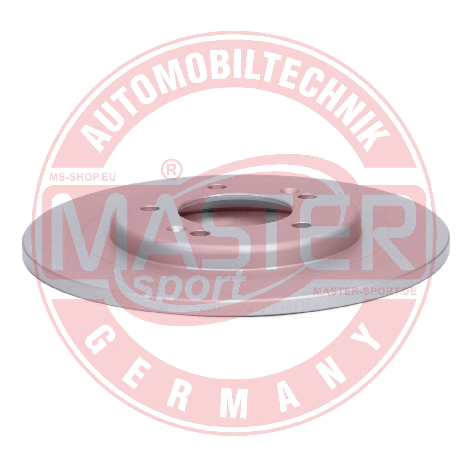 MASTER SPORT Hátsó féktárcsa 24011003701PR-PCS-MS_MS