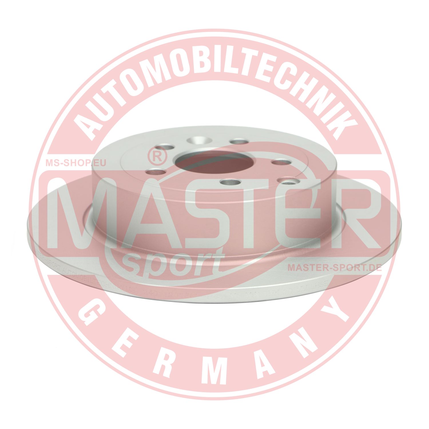 MASTER SPORT Hátsó féktárcsa 24011201861-PCS-MS_MS