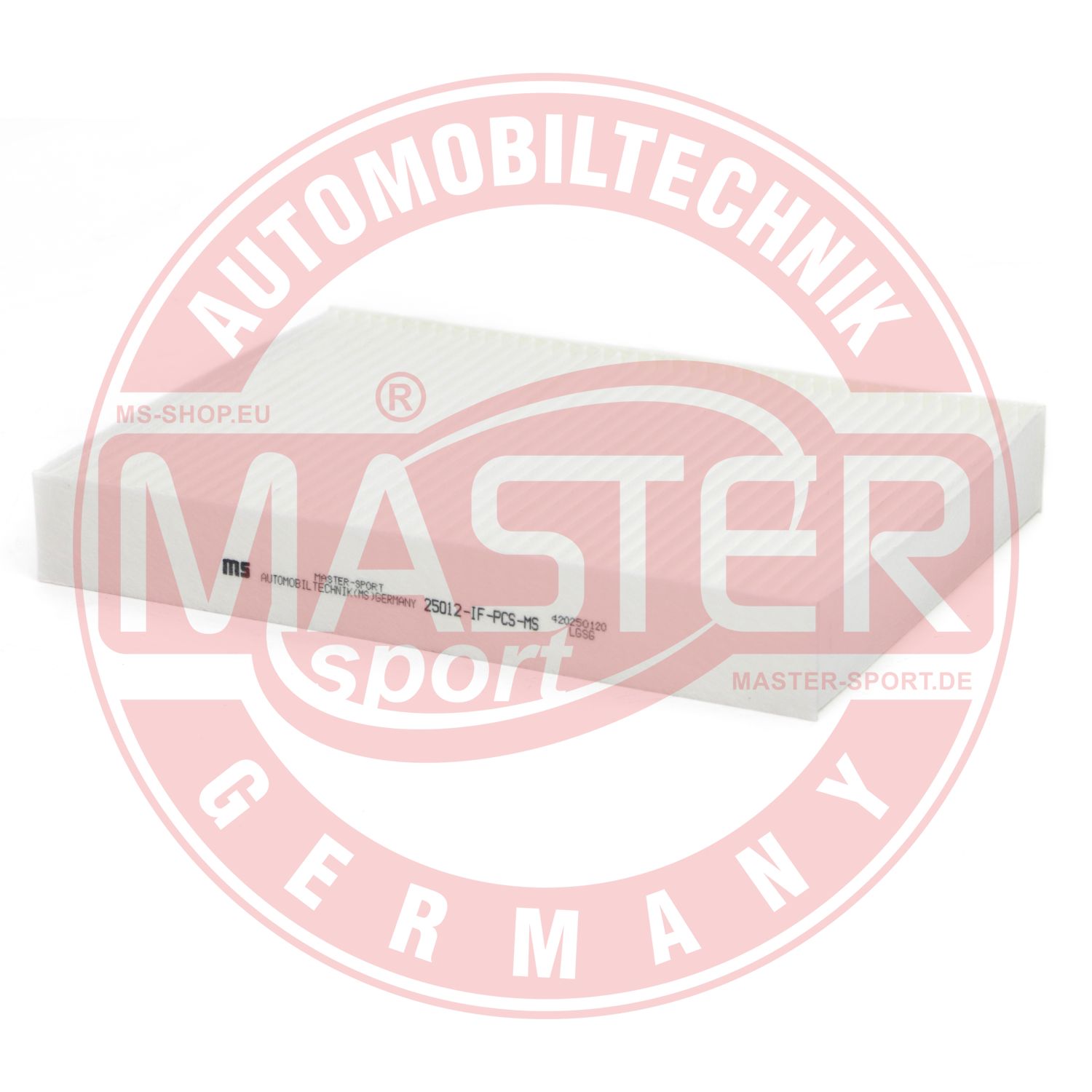 MASTER SPORT Pollenszűrő 25012-IF-PCS-MS_MS