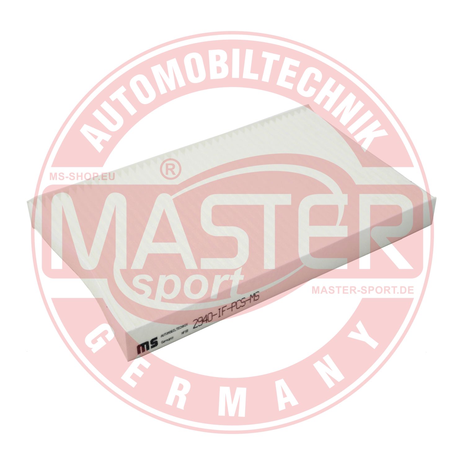 MASTER SPORT Pollenszűrő 2940-IF-PCS-MS_MS