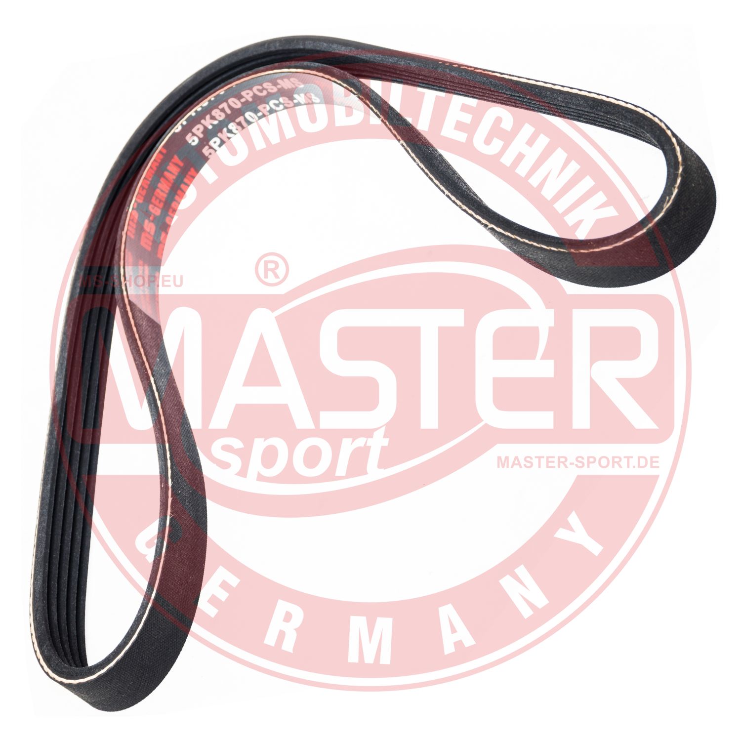 MASTER SPORT Hosszbordásszíj 5PK870-PCS-MS_MS