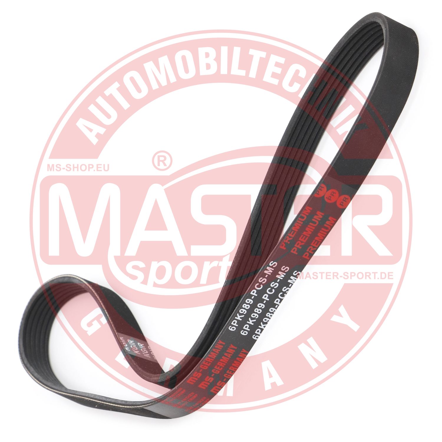 MASTER SPORT Hosszbordásszíj 6PK989-PCS-MS_MS