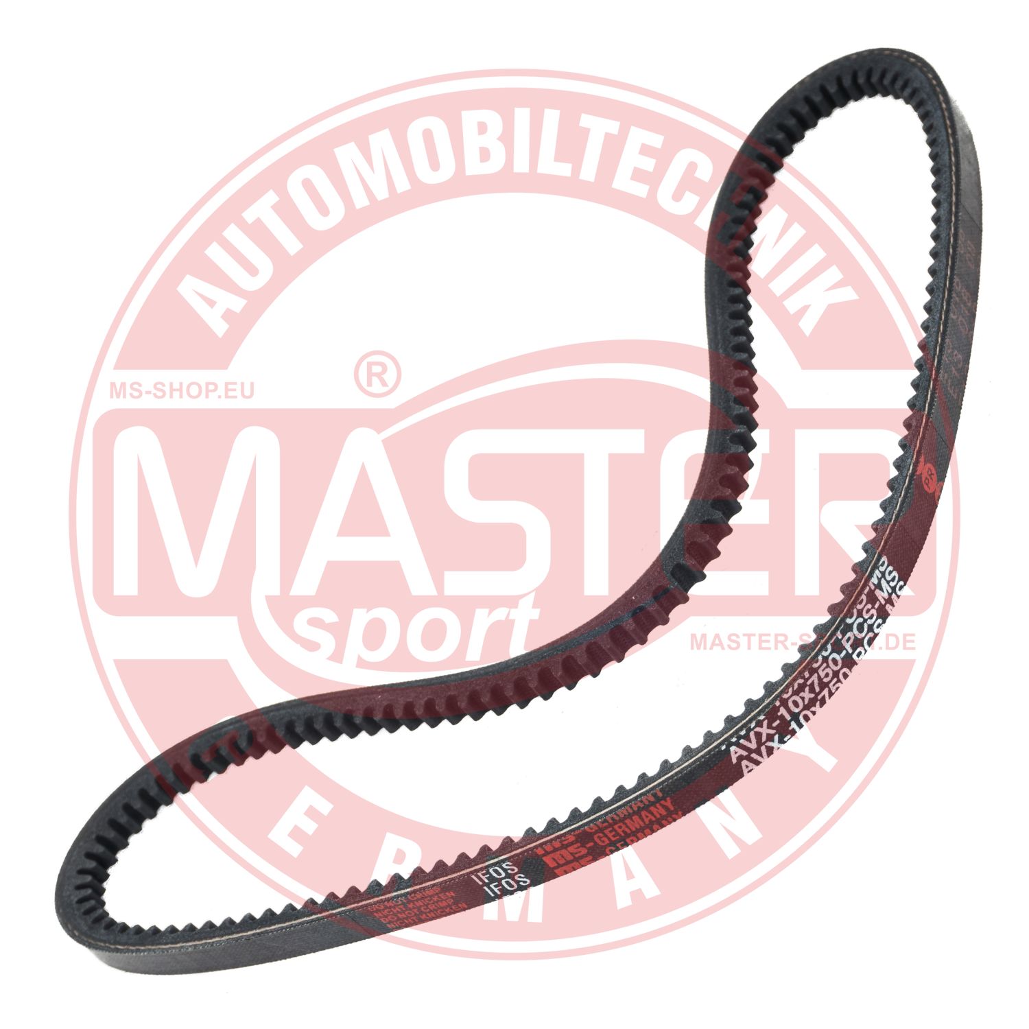 MASTER SPORT Ékszíj AVX-10X750-PCS-MS_MS