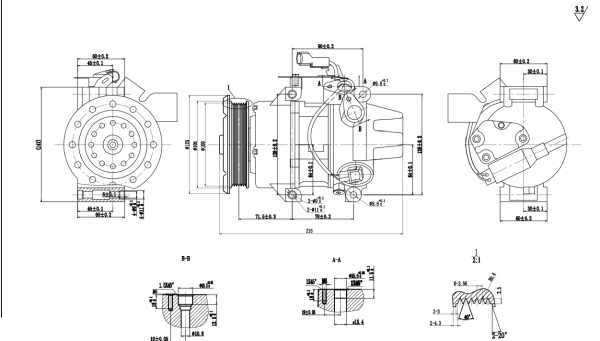 MAXGEAR Klímakompresszor AC375681_MAXG