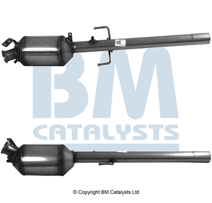 BM CATALYST Részecskeszűrő, kipufogó BM11044_BM