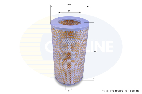 COMLINE Levegőszűrő CTY12040_COM