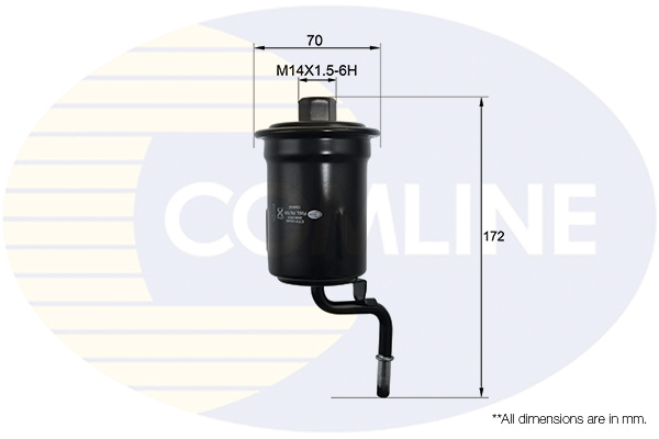 COMLINE Üzemanyagszűrő CTY13040_COM