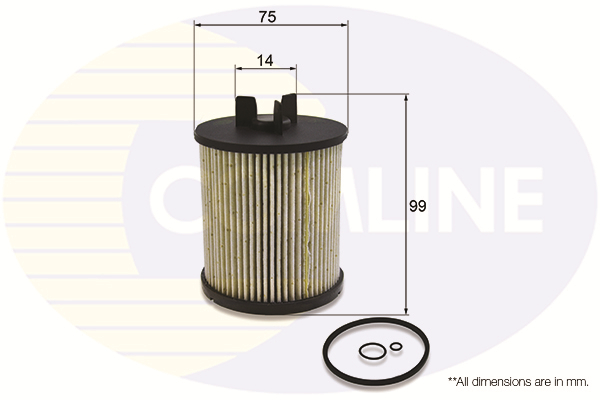 COMLINE Üzemanyagszűrö betét EFF208_COM