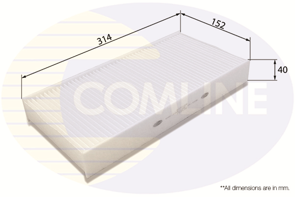 COMLINE Pollenszűrő EKF109_COM