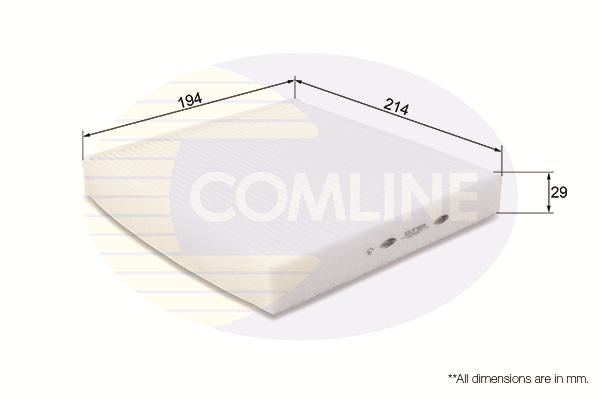 COMLINE Pollenszűrő EKF185_COM